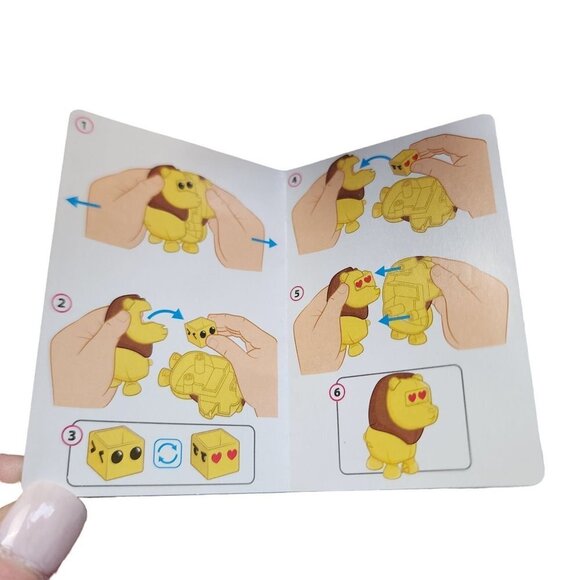 McDonald's 2023 Adopt me! Toy Unicorn & Toy Lion Happy Meal Figures NEW - Picture 6 of 14